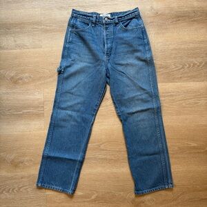 Reformation Blue Carpenter Jeans